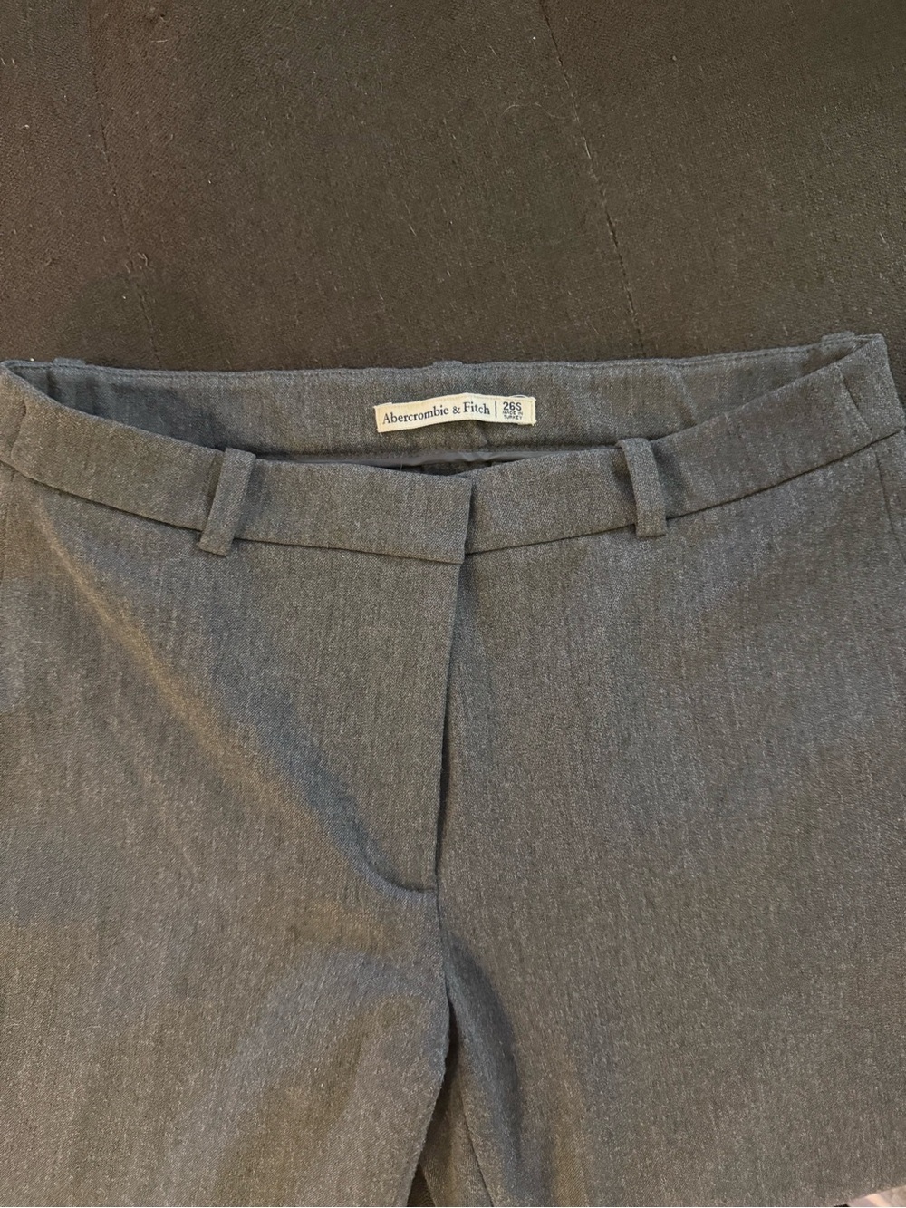Abercrombie & Fitch Charcoal Dress Pants
